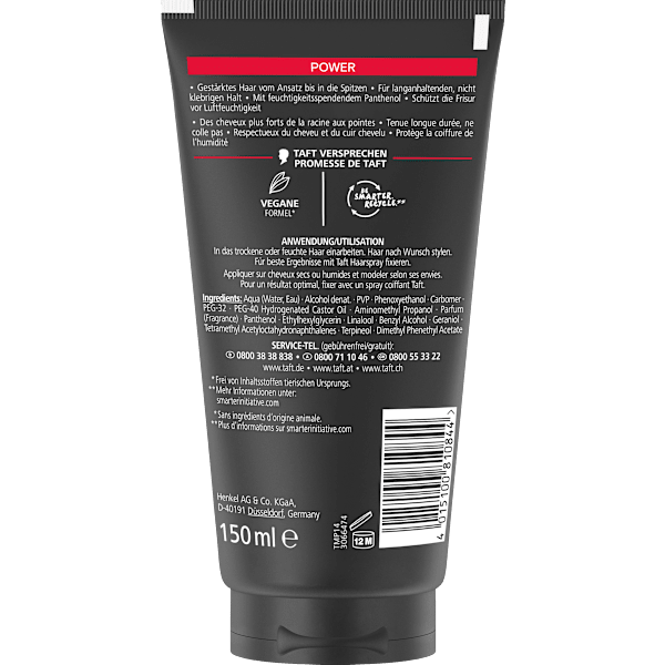 Haargel POWER Halt 5 Schwarzkopf taft
