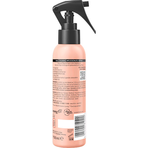 Hitzeschutzspray taft x Gliss Lovely Long Schwarzkopf taft