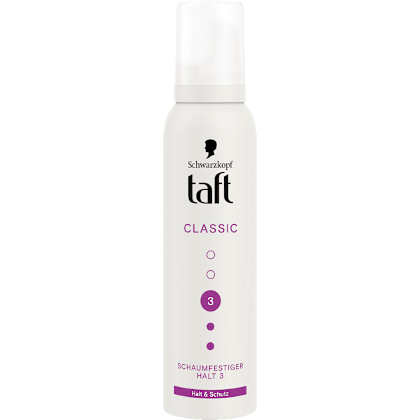 Schaumfestiger Classic, Halt & Schutz Schwarzkopf taft