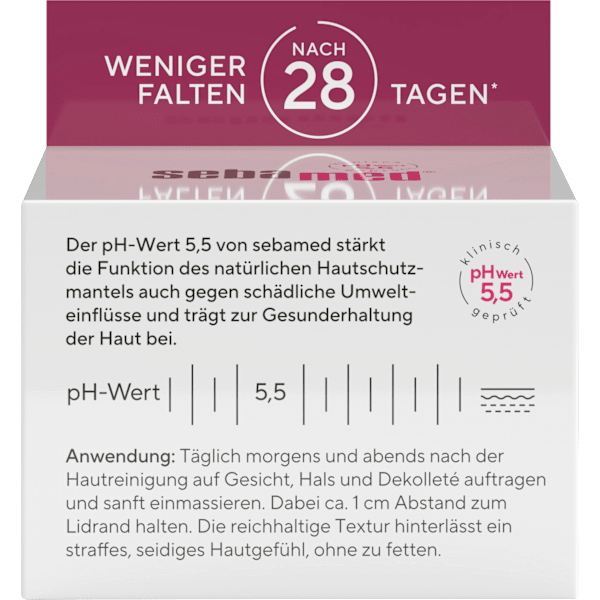 Anti Aging Gesichtscreme Falten-Filler sebamed