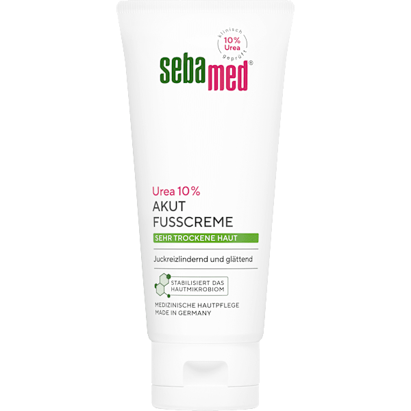 Fußcreme Trockene Haut Urea Akut sebamed