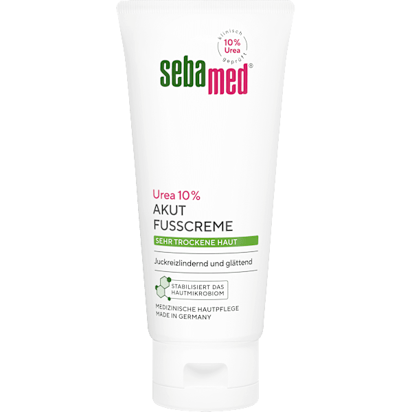 Fußcreme Trockene Haut Urea Akut sebamed