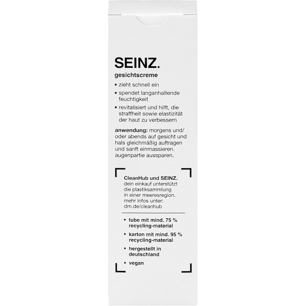 Gesichtscreme hydro effect SEINZ.