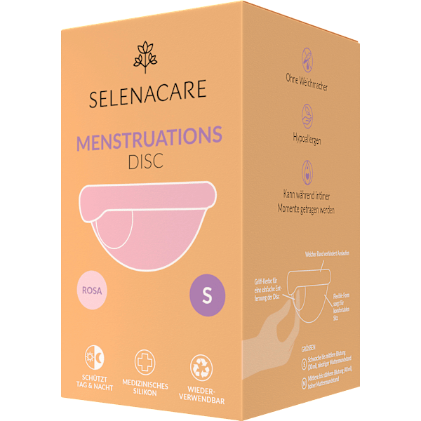 Menstruationsscheibe Rosa Gr. S SELENACARE