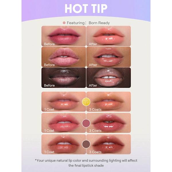 Lipgloss Glass Lock Air 118 Strawberry Milk SHEGLAM