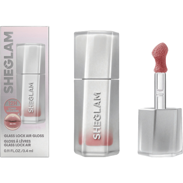 Lipgloss Glass Lock Air 118 Strawberry Milk SHEGLAM