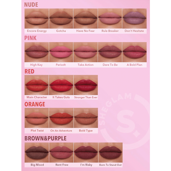 Lippenstift Dynamatte Boom Rule SHEGLAM