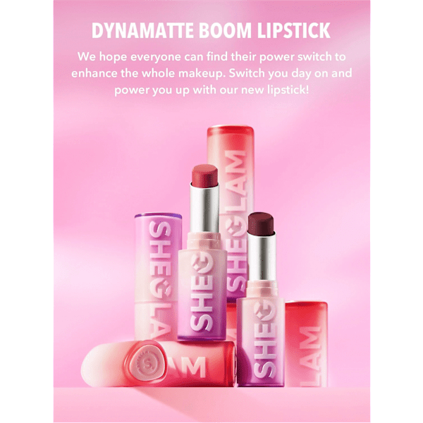 Lippenstift Dynamatte Boom Rule SHEGLAM