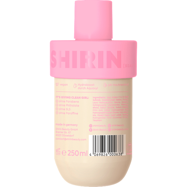 Duschgel Glazed Strawberry Butter Cream SHIRIN BEAUTY