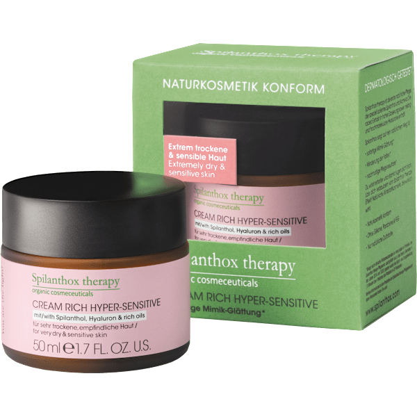 Gesichtscreme Rich Hyper-Sensitive Spilanthox therapy