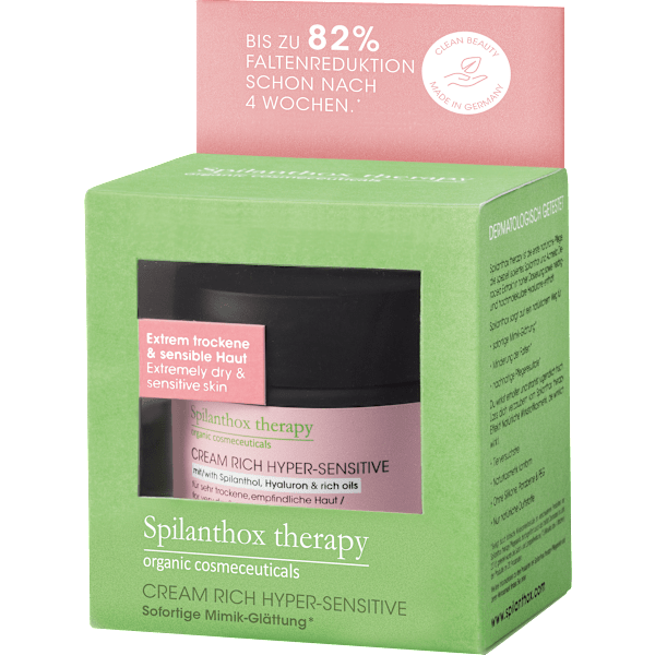Gesichtscreme Rich Hyper-Sensitive Spilanthox therapy