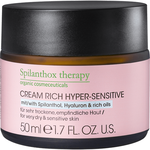 Gesichtscreme Rich Hyper-Sensitive Spilanthox therapy