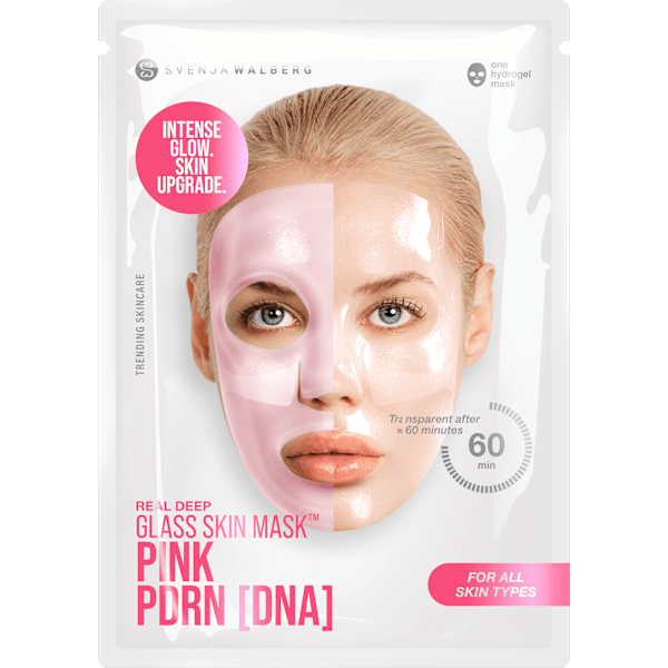 Tuchmaske Glass Skin Pink PDRN [DNA] Svenja Walberg