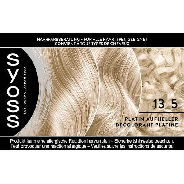Haare Aufheller 13_5 Platin Syoss