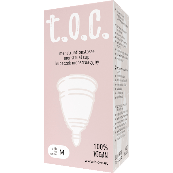 Menstruationstasse Gr. M t.o.c.
