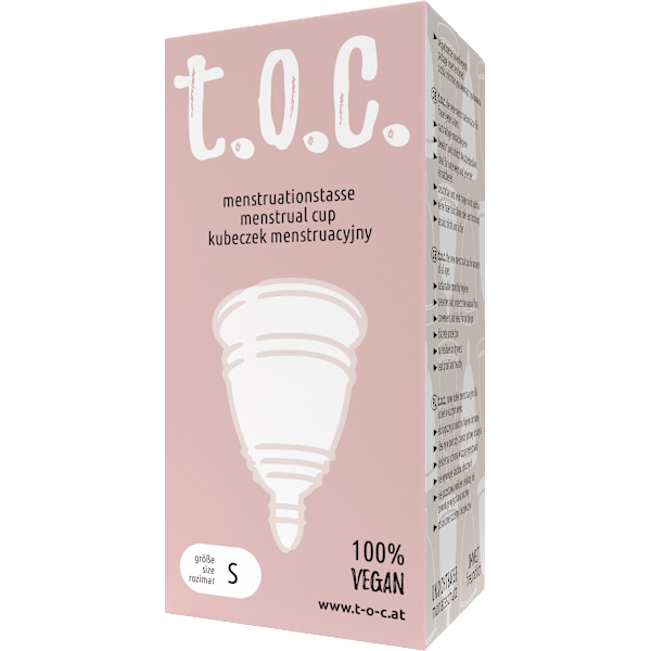 Menstruationstasse Gr. S t.o.c.