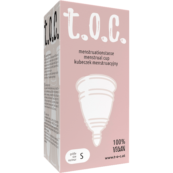 Menstruationstasse Gr. S t.o.c.