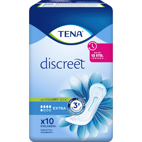 discreet Einlagen Inkontinenz Extra TENA