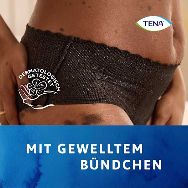 Pants Inkontinenz Silhouette schwarz Gr. L TENA