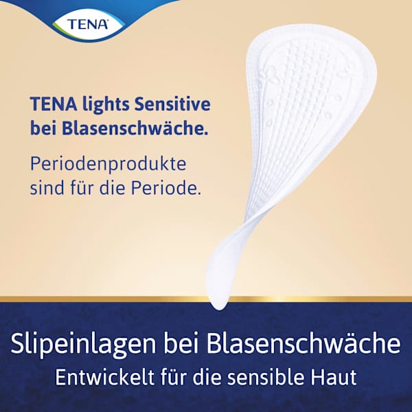 Slipeinlagen Inkontinenz Lights Sensitive Long TENA
