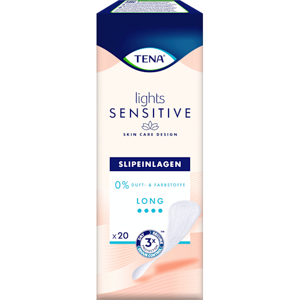 Slipeinlagen Inkontinenz Lights Sensitive Long TENA