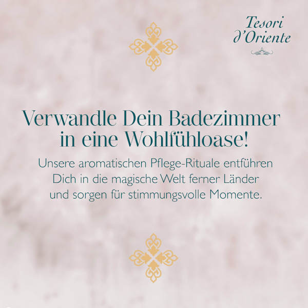 Cremedusche Ayurveda Tesori d'Oriente