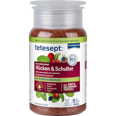 tetesept Bath salt sea salt back & shoulders, 600 g