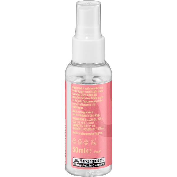 Bodyspray Island Girl, Island Breeze trend !t up