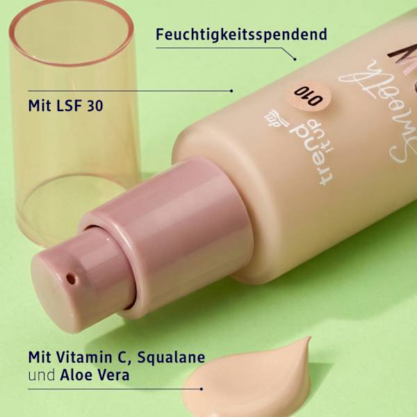 Foundation Smooth Glow Fluid Filter LSF 30, 010 Cool Sand trend !t up