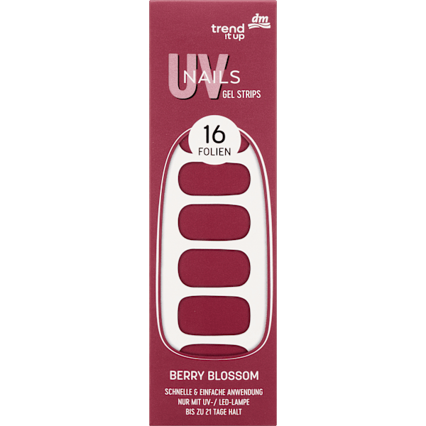 UV Gel Nagelfolien Gel Strips 120 trend !t up