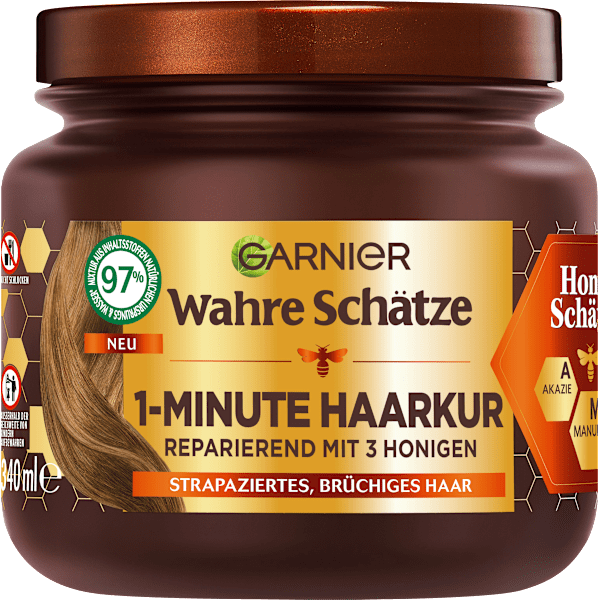 Haarkur 1-Minute Honig Schätze Wahre Schätze
