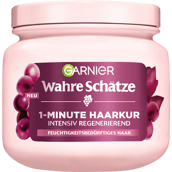 Haarkur 1-Minute Traube Wahre Schätze