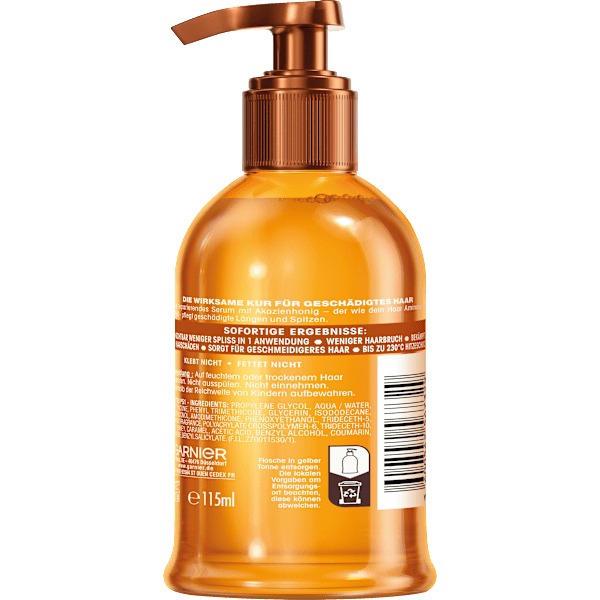 Haarserum Honig reparierend Wahre Schätze