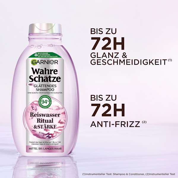 Shampoo Reiswasser Ritual & Stärke Wahre Schätze