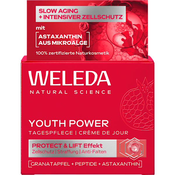 Gesichtscreme Granatapfel Youth Power WELEDA