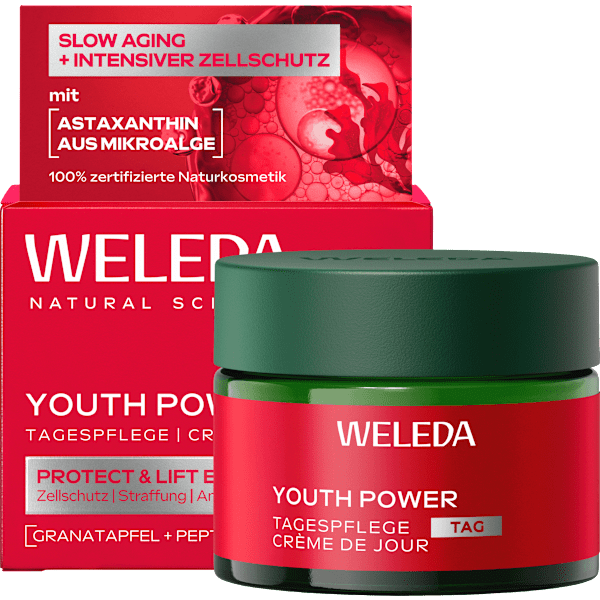 Gesichtscreme Granatapfel Youth Power WELEDA