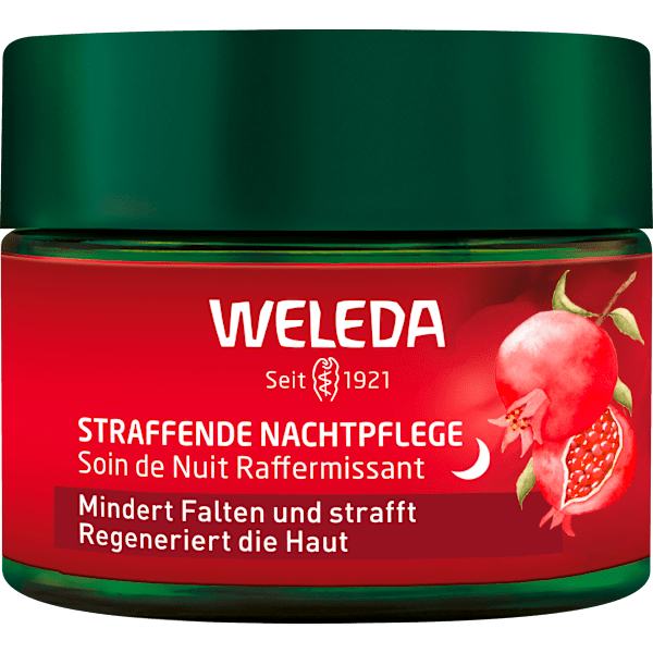 Nachtcreme straffend Granatapfel & Maca-Peptide WELEDA