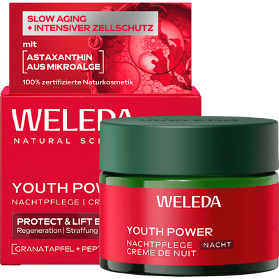WELEDA Night care Pomegranate Youth Power, 40 ml
