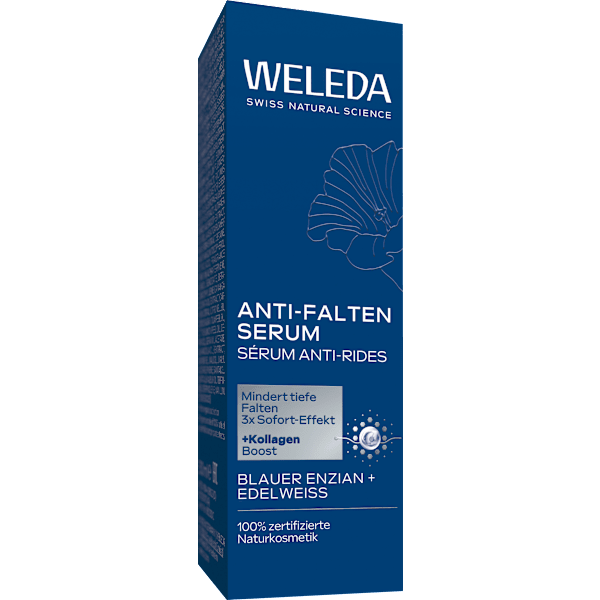 Serum Anti-Falten blauer Enzian & Edelweiss WELEDA