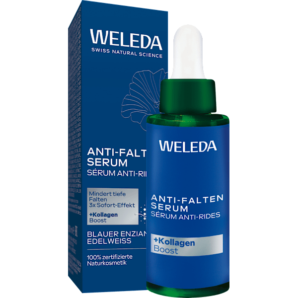 Serum Anti-Falten blauer Enzian & Edelweiss WELEDA