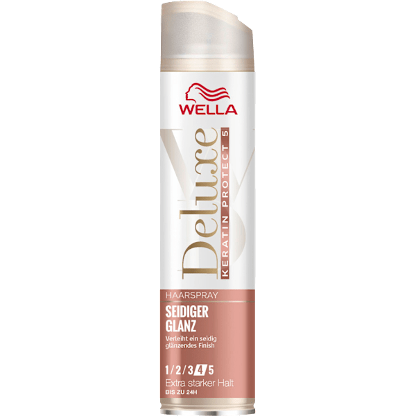 Haarspray Seidiger Glanz, Extra starker Halt WELLA Deluxe