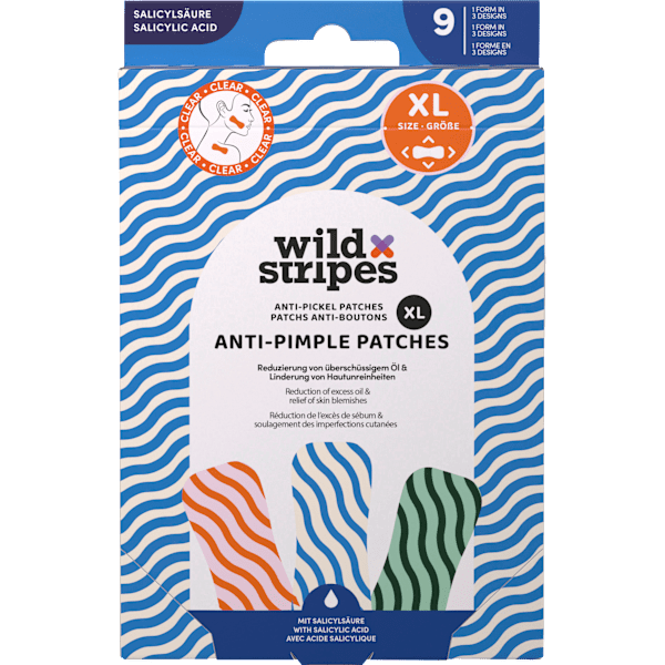 Anti Pickel Patches XL Wild Stripes