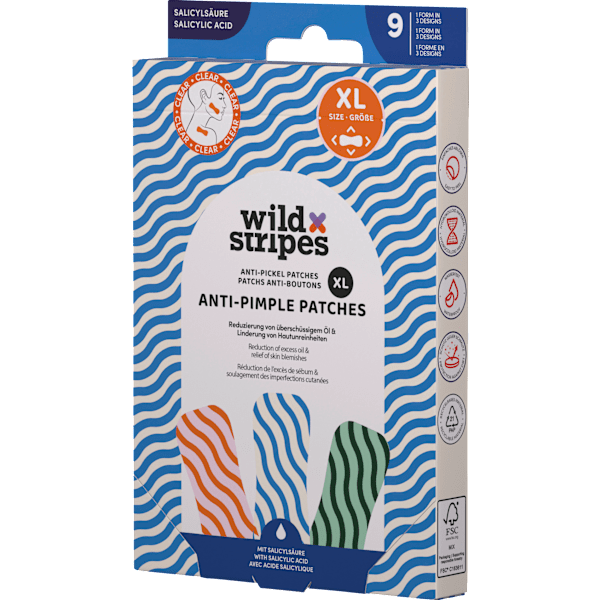 Anti Pickel Patches XL Wild Stripes