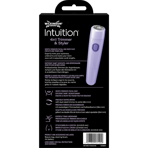 Haarentferner, Intuition 4in1 Trimmer & Styler WILKINSON SWORD