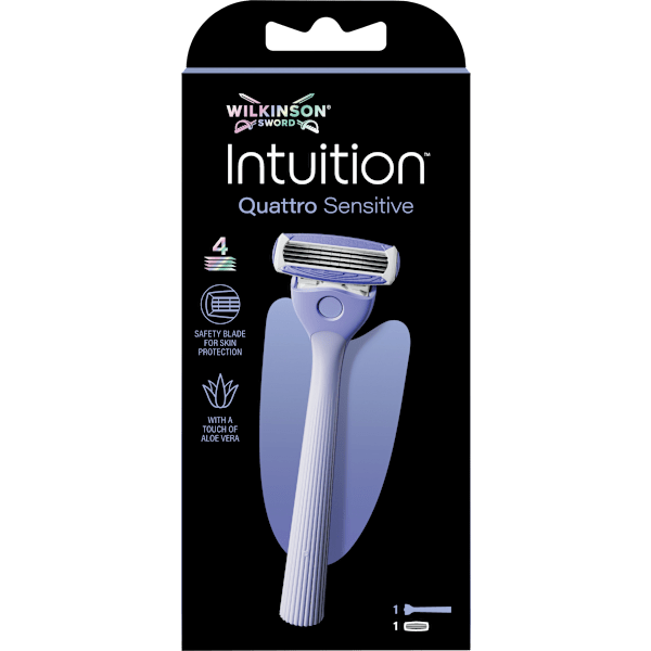 Rasierer, Intuition Quattro Sensitive WILKINSON SWORD