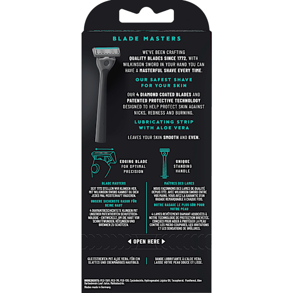 Rasierer, Quattro 4 WILKINSON SWORD