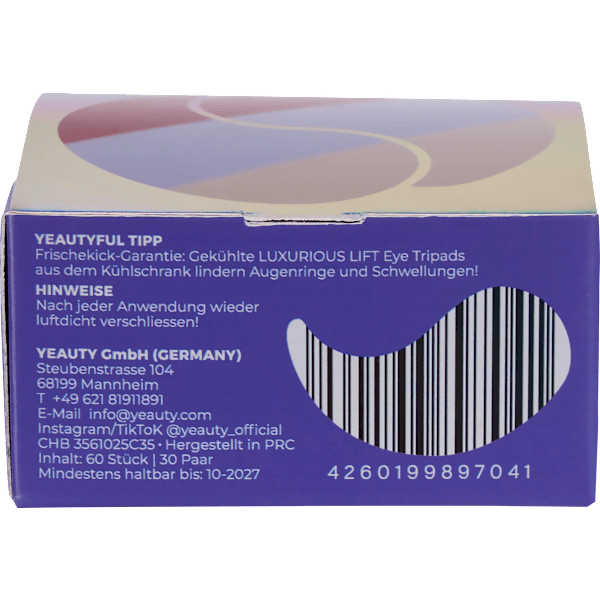Augenpads Luxurious Lift Yeauty