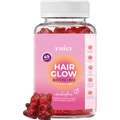 Haarvitamine Hair Glow Biotin I B12 + 8 Essentials Gummies (45 Stück) yuicy